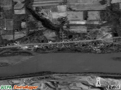 Zip code 18601 satellite photo by USGS
