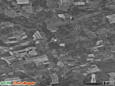 Zip code 18622 satellite photo by USGS