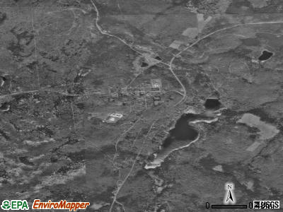 Zip code 18626 satellite photo by USGS