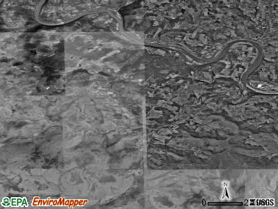 Zip code 18629 satellite photo by USGS