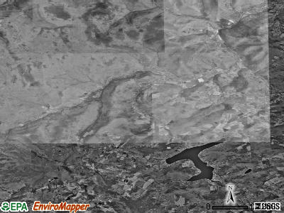 Zip code 18636 satellite photo by USGS
