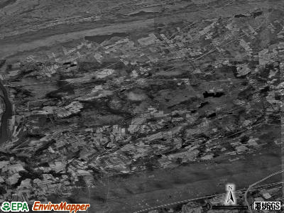 Zip code 18660 satellite photo by USGS