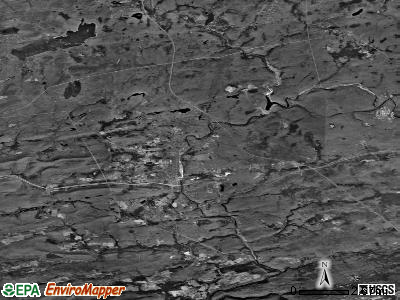 Zip code 18661 satellite photo by USGS