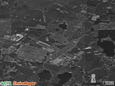 Zip code 02542 satellite photo by USGS