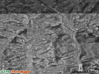 Zip code 18822 satellite photo by USGS