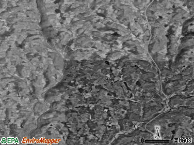 Zip code 18826 satellite photo by USGS
