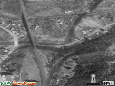 Zip code 18827 satellite photo by USGS