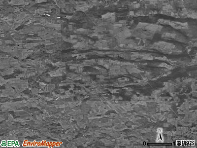 Zip code 18831 satellite photo by USGS