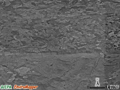 Zip code 18832 satellite photo by USGS