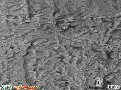 Zip code 18834 satellite photo by USGS