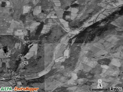 Zip code 18842 satellite photo by USGS