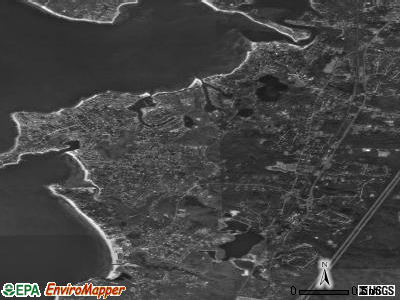 Zip code 02556 satellite photo by USGS