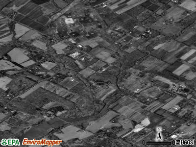 Zip code 18923 satellite photo by USGS