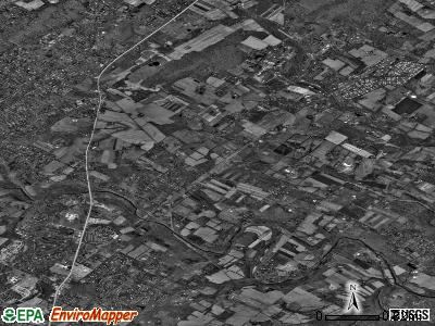 Zip code 18925 satellite photo by USGS