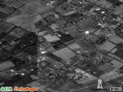 Zip code 18927 satellite photo by USGS