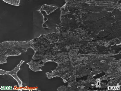 Zip code 02559 satellite photo by USGS