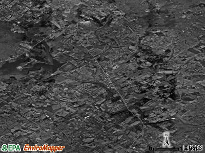 Zip code 18942 satellite photo by USGS