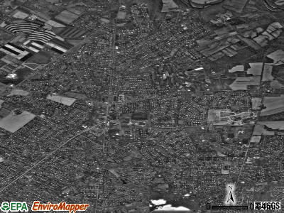 Zip code 18954 satellite photo by USGS
