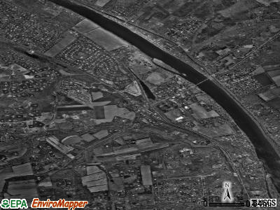 Zip code 18977 satellite photo by USGS