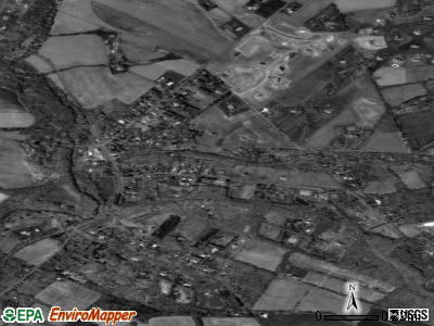 Zip code 18980 satellite photo by USGS