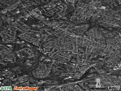 Zip code 19015 satellite photo by USGS