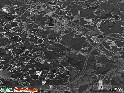 Zip code 02576 satellite photo by USGS