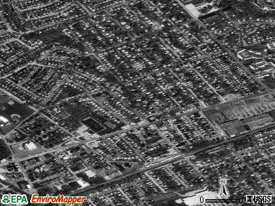 Zip code 19043 satellite photo by USGS