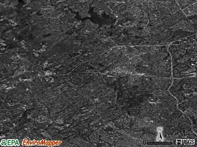Zip code 19063 satellite photo by USGS
