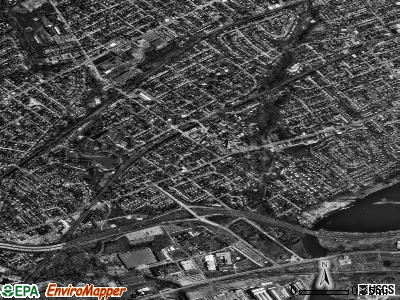 Zip code 19078 satellite photo by USGS