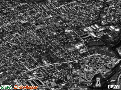 Zip code 19079 satellite photo by USGS