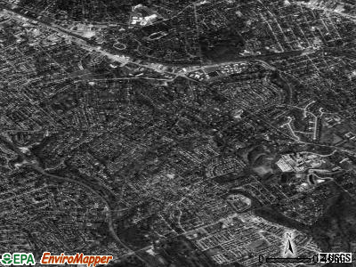 Zip code 19096 satellite photo by USGS