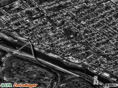Zip code 19127 satellite photo by USGS
