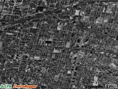 Zip code 19133 satellite photo by USGS