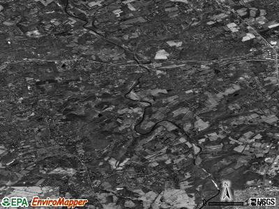 Zip code 19317 satellite photo by USGS