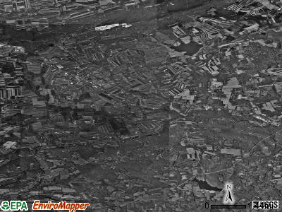 Zip code 19344 satellite photo by USGS