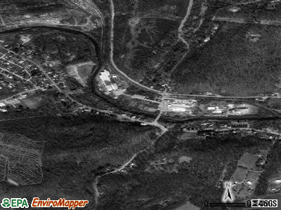 Zip code 19358 satellite photo by USGS