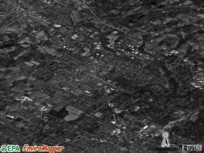Zip code 19440 satellite photo by USGS
