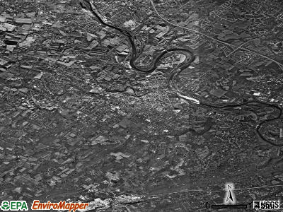Zip code 19460 satellite photo by USGS