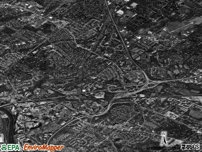 Zip code 19462 satellite photo by USGS