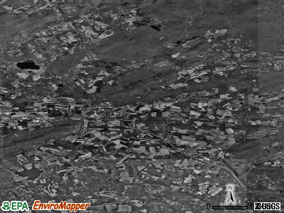 Zip code 19520 satellite photo by USGS