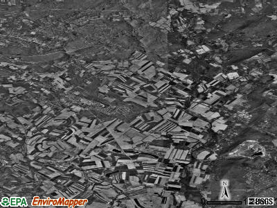 Zip code 19547 satellite photo by USGS