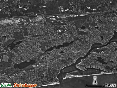 Zip code 02664 satellite photo by USGS