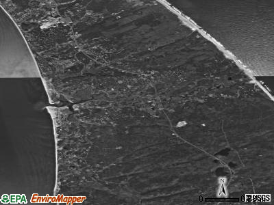 Zip code 02666 satellite photo by USGS
