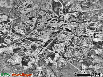 Zip code 20121 satellite photo by USGS