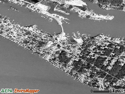 Zip code 20625 satellite photo by USGS