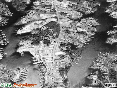 Zip code 20629 satellite photo by USGS
