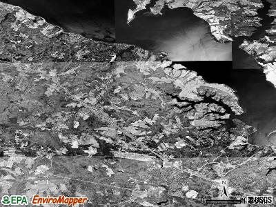 Zip code 20636 satellite photo by USGS