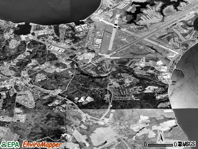 Zip code 20670 satellite photo by USGS