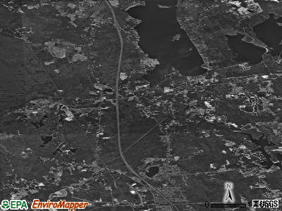 Zip code 02717 satellite photo by USGS