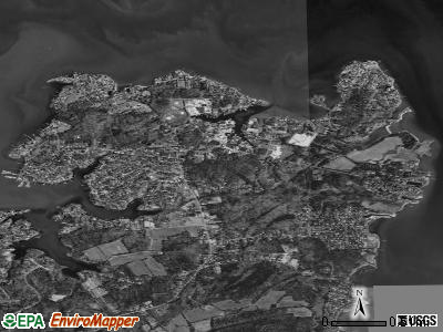 Zip code 20764 satellite photo by USGS
